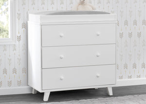 Ava 3 Drawer Dresser with Changing Top - Delta Children Ava 3 Drawer Dresser with Changing Top - Delta Children