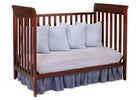 Delta Children Black Cherry Espresso (607) Bayside 3-in-1 Crib Daybed Conversion a4a 4-Bayside 3-in-1 Crib