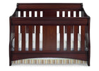Delta Children Black Cherry Espresso (607) Oberon 4-in-1 Crib, Crib Conversion a1a 2-Oberon 4-in-1 Crib