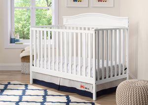 Delta Children White (100) Larkin 4-in-1 Crib with Props 2 a2a 22