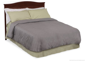 Delta Children Merlot (615) Larkin 4-in-1 Crib, Full-Size Bed Conversion c6c 21