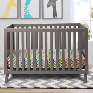 Delta Children Classic Grey (028) Manhattan 3-in-1 Crib, hangtag, a1a 22-Manhattan 3-in-1 Crib