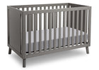 Delta Children Classic Grey (028) Manhattan 3-in-1 Crib, Crib Conversion a3a 1-Manhattan 3-in-1 Crib
