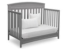 Grey (026) 4-Sutton 4-in-1 Convertible Crib