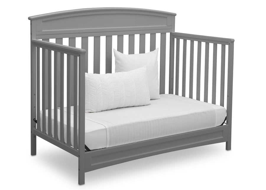 Grey (026) 4-Sutton 4-in-1 Convertible Crib