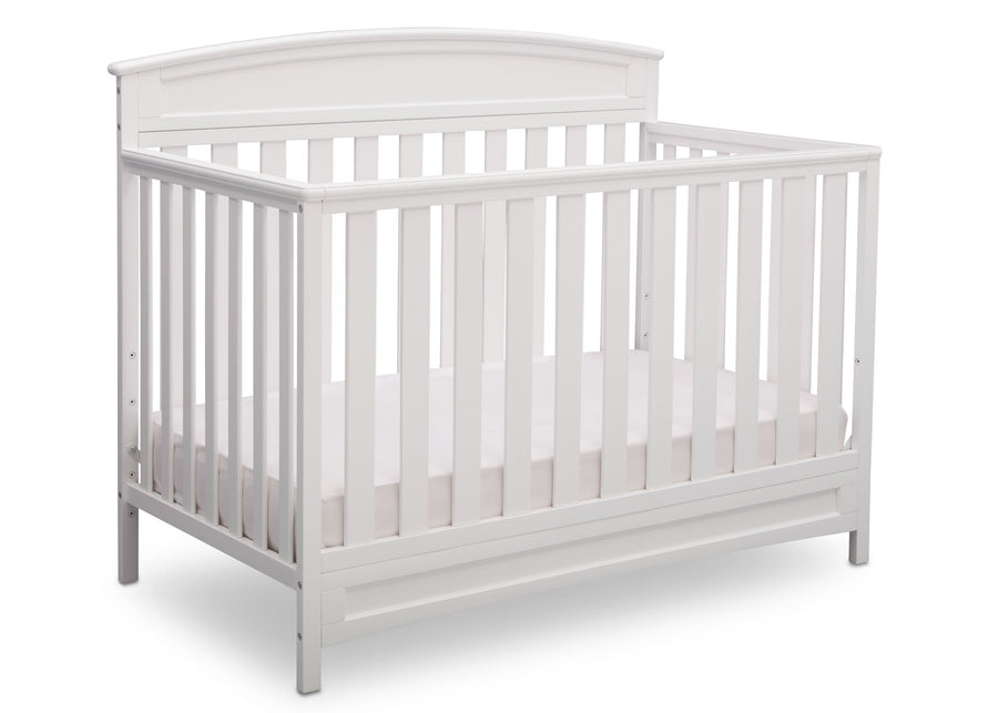 White (100) 14-Sutton 4-in-1 Convertible Crib