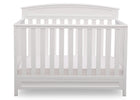 White (100) 18-Sutton 4-in-1 Convertible Crib