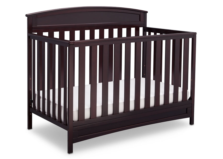 Espresso Java (645) 8-Sutton 4-in-1 Convertible Crib