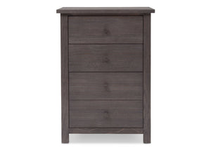 Serta Rustic Grey (084) Northbrook 3 Drawer Chest, Front View a1a 3