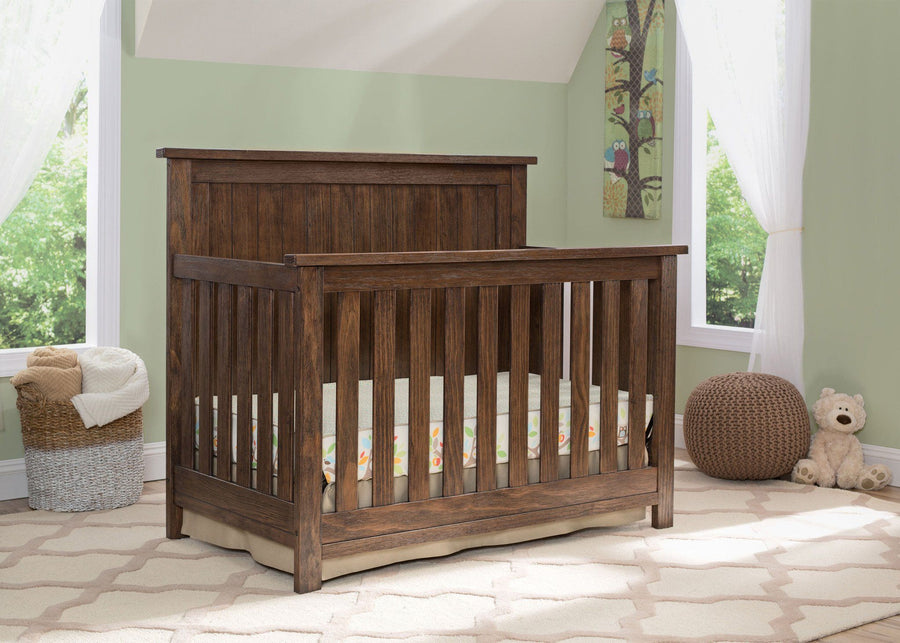 Serta Rustic Oak (229) Northbrook 4-in-1 Crib, Hangtag View b2b 1-Northbrook 4-in-1 Crib