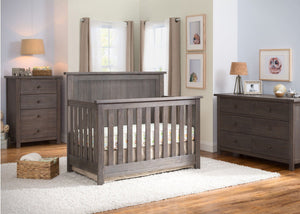 Serta Rustic Grey (084) Northbrook 4-in-1 Crib, Room View a0a 15