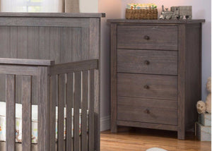 Serta Rustic Grey (084) Northbrook 3 Drawer Chest Room View a0a 7