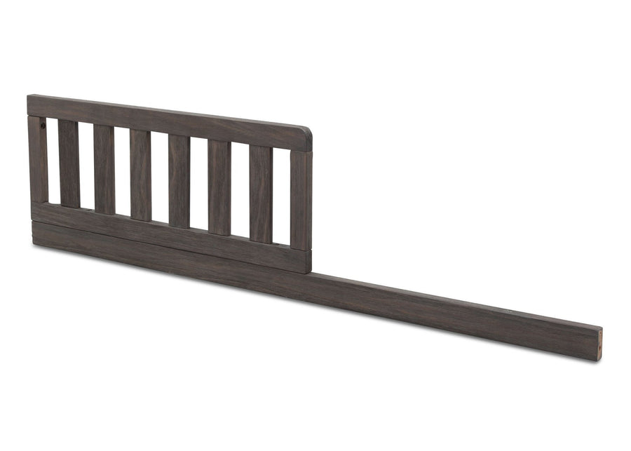 Serta Rustic Grey (084) Toddler Guardrail/Daybed Rail Kit, Side View a1a 1-Serta Toddler Guardrail/Daybed Rail Kit for 4-in-1 Cribs (700725)