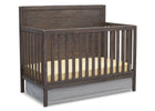 DCB:  Rustic Grey (084)  4-Cambridge 4-in-1 Convertible Crib