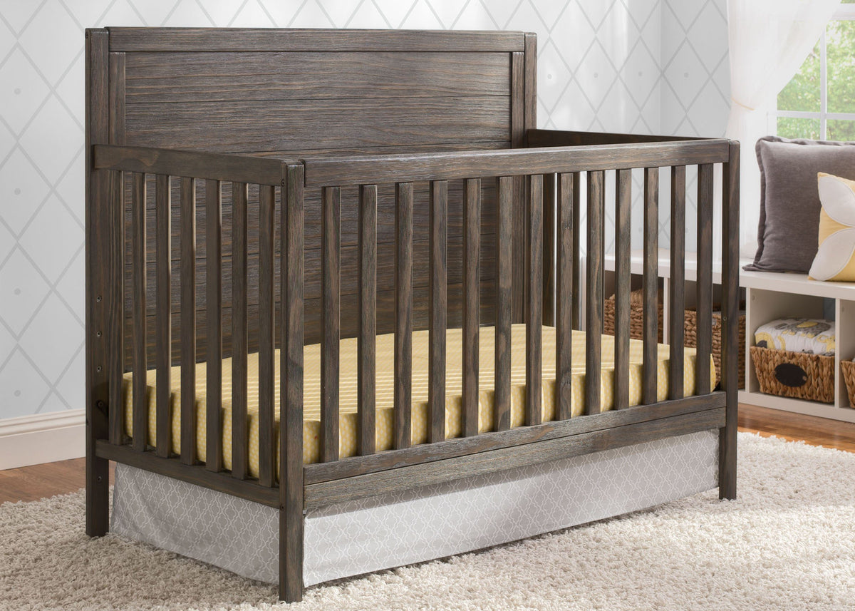 Serta Rustic Grey (084) Cambridge 4-in-1 Convertible Crib, Silo View a3a