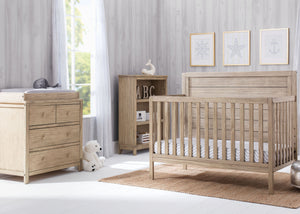 Serta Rustic Driftwood (112) Cambridge 4-in-1 Convertible Crib, room View b3b 18