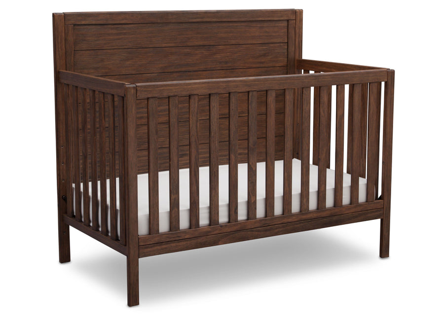DCB: Rustic Oak (229)  18-Cambridge 4-in-1 Convertible Crib