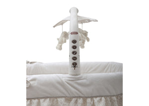 Simmons Kids Sandcastles (293) Deluxe Gliding Bassinet Detail View c4c 3