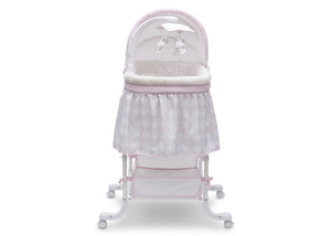 Simmons Kids Lucia (699) Deluxe Gliding Bassinet Front View e2e 0