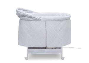 Simmons Kids Arcadia (2293) Silent Auto Gliding Lux Bassinet (701305-2293), Side Open, a3a 5