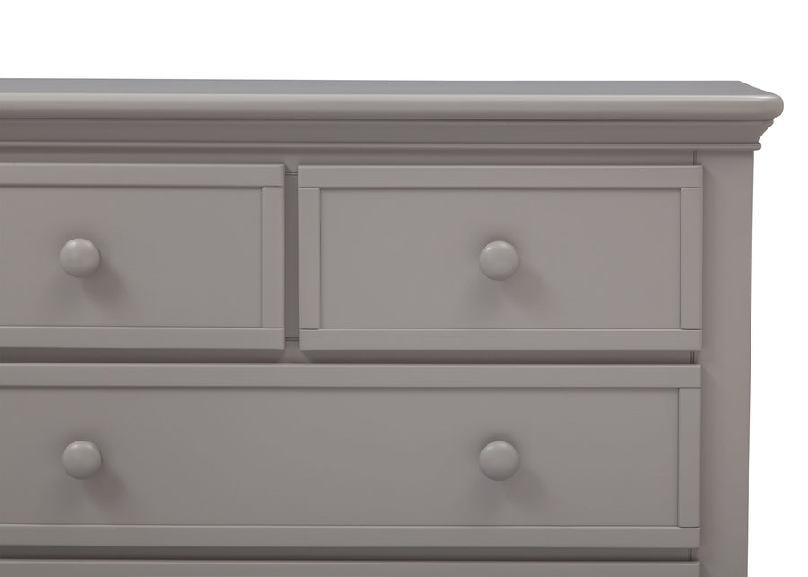 Grey (026) 4-4 Drawer Dresser
