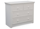 Bianca White (130)  7-4 Drawer Dresser