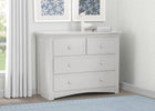 Bianca White (130)  5-4 Drawer Dresser