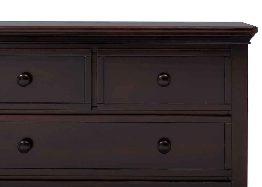 Dark Chocolate (207) 12-4 Drawer Dresser