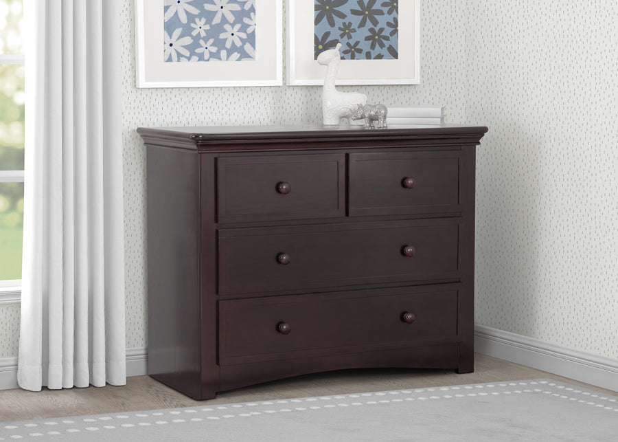  Dark Chocolate (207) 9-4 Drawer Dresser