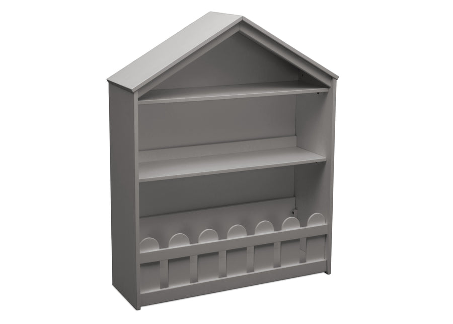Grey (026) 4-Happy Home Storage Bookcase