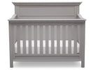 Serta Grey (026) Fairmount 4-in-1 Crib, Front View with Crib Conversion b3b 11-Fairmount 4-in-1 Crib