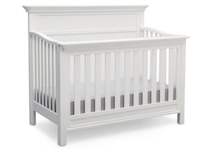 Serta Bianca White (130) Fairmount 4-in-1 Crib, Side View with Crib Conversion a4a 10