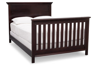 Serta Dark Chocolate (207) Fairmount 4-in-1 Crib, Side View with Full Size Platform Bed Kit (for 4-in-1 Cribs) 700850 c7c 20