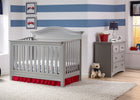 Serta Grey (026) Bethpage 4-in-1 Crib, Room VIew 2-Bethpage 4-in-1 Crib