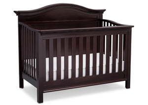 Serta Dark Chocolate (207) Bethpage 4-in-1 Crib, Side View with Crib Conversion c4c 16