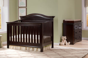 Serta Dark Chocolate (207) Bethpage 4-in-1 Crib, Room View 2