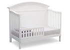 Serta Bianca (130) Adelaide 4-in-1 Crib, Side View with Toddler Bed Conversion b5b 9-Adelaide 4-in-1 Crib
