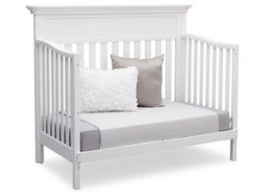 Serta Bianca (130) Fernwood 4-in-1 Crib, Side View with Day Bed Conversion a6a 11