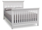 Serta Bianca (130) Fernwood 4-in-1 Crib, Side View with Full Size Platform Bed Kit (for 4-in-1 Cribs) 700850 a7a 5-Fernwood 4-in-1 Crib
