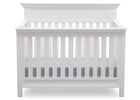 Serta Bianca (130) Fernwood 4-in-1 Crib, Front View with Crib Conversion a3a 2-Fernwood 4-in-1 Crib