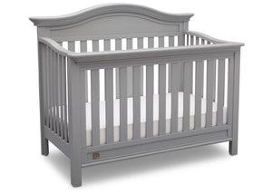 Serta Grey (026) Banbury 4-in-1 Convertible Crib, Right View a2a 4
