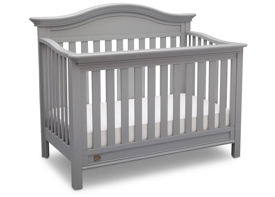 Serta Grey (026) Banbury 4-in-1 Convertible Crib, Right View a2a 7-Banbury 4-in-1 Convertible Crib