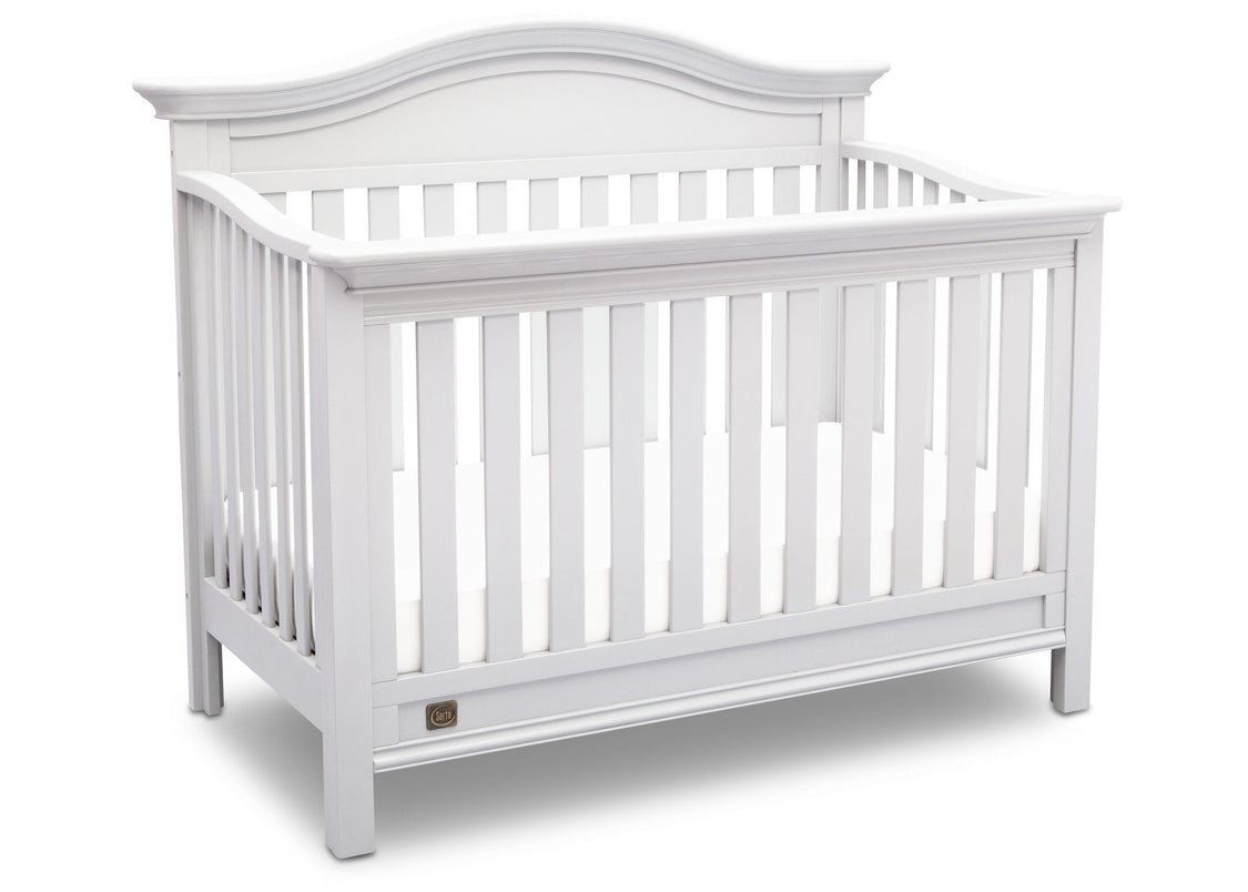 Serta Bianca (130) Banbury 4-in-1 Convertible Crib, Right View b2b