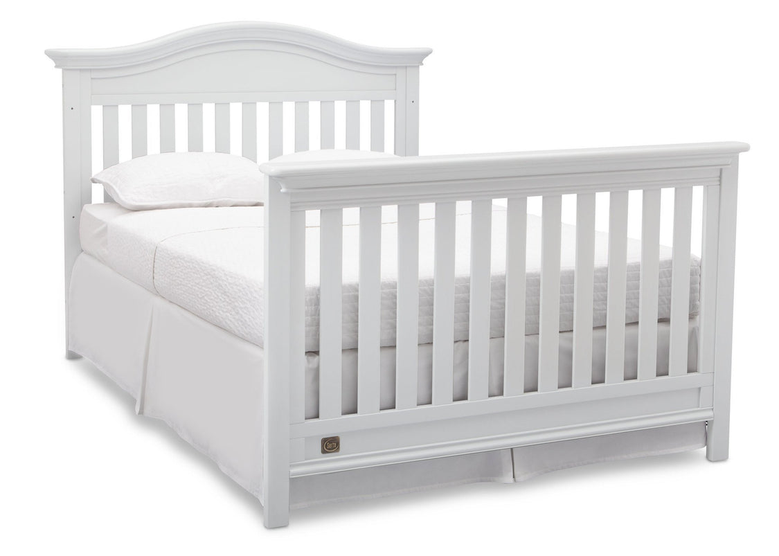 Serta Bianca (130) Banbury 4-in-1 Convertible Crib, Full Bed View b5b