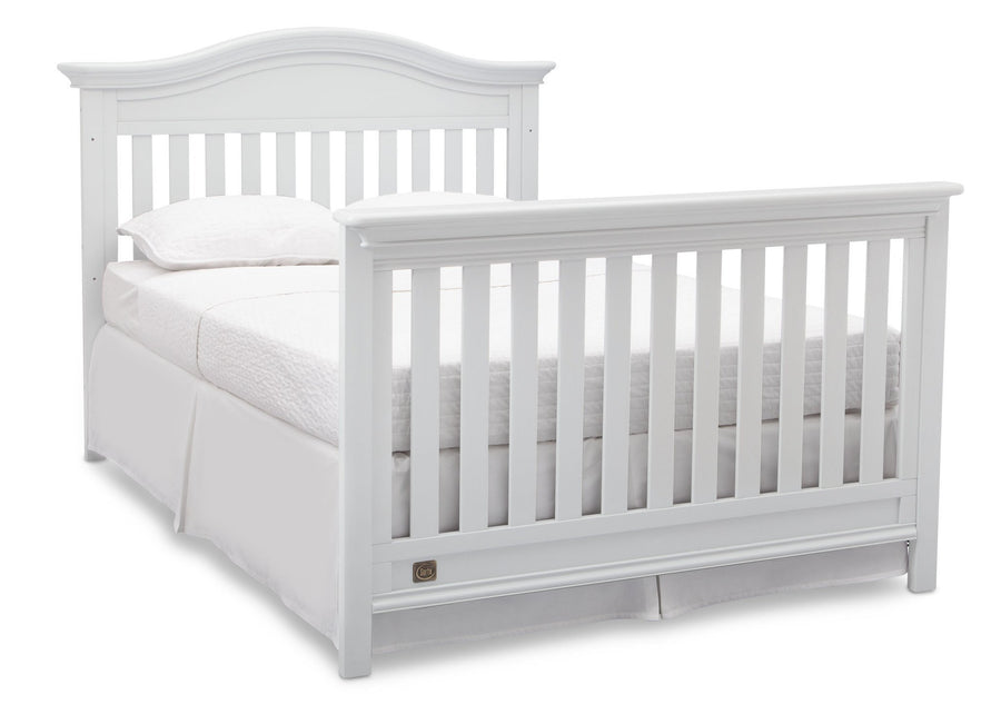 Serta Bianca (130) Banbury 4-in-1 Convertible Crib, Full Bed View b5b 5-Banbury 4-in-1 Convertible Crib
