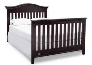 Serta Dark Chocolate (207) Banbury 4-in-1 Convertible Crib, Full Bed View c5c 17