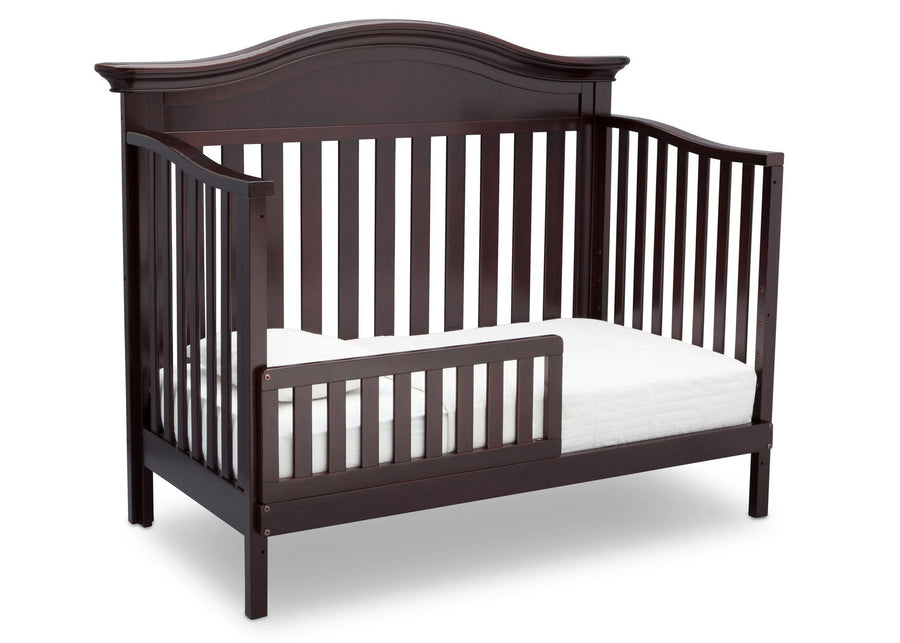 Serta Dark Chocolate (207) Banbury 4-in-1 Convertible Crib, Toddler Bed View c3c 13-Banbury 4-in-1 Convertible Crib