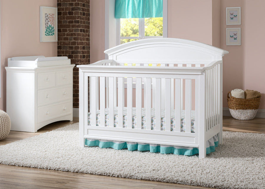 Serta Bianca (130) Aberdeen 4-in-1 Crib, Crib Conversion in Setting 2 b1b 9-Aberdeen 4-in-1 Crib
