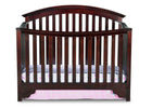 Delta Children Black Cherry Espresso (607) Sonoma 4-in-1 Crib, Crib Conversion a1a 1-Sonoma 4-in-1 Crib
