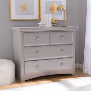 Serta Grey (026) Park Ridge 4 Drawer Dresser (702640), Room, a1a 17